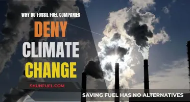 Fossil Fuel Companies: Climate Change Denial for Profit