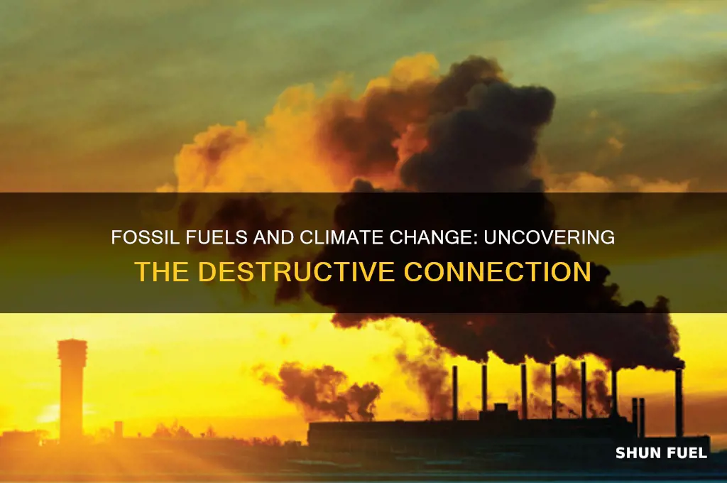 why do fossil fuels cause climate change