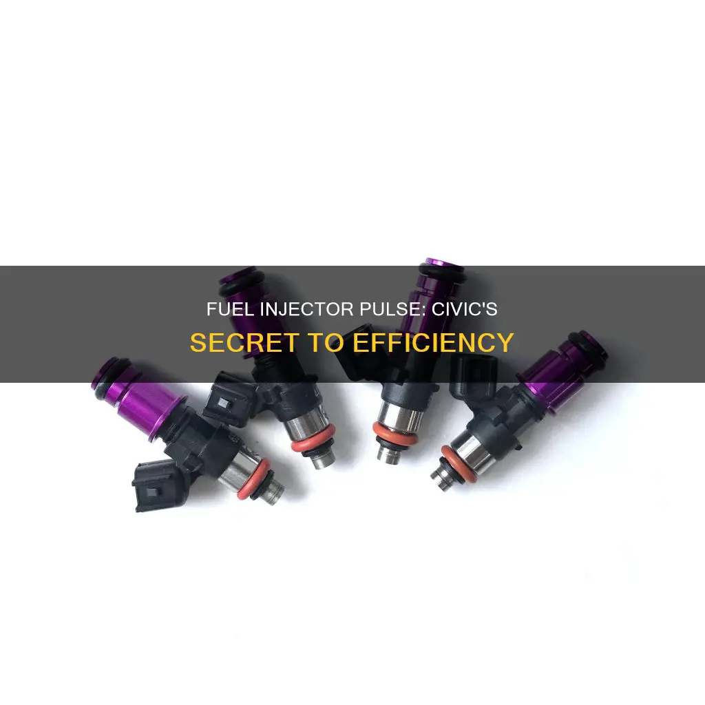 why do fuel injectors to pulseon a 2002 honda civic
