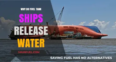 How Fuel Tank Ships Release Water: An Explanation