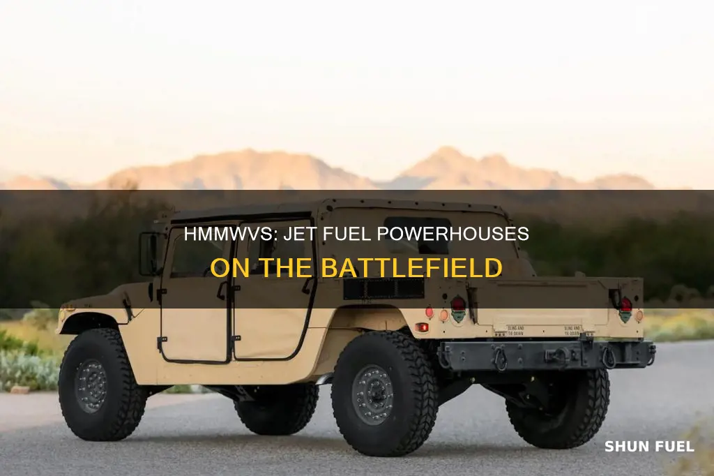 why do hmmwv use jet fuel instead of diesel