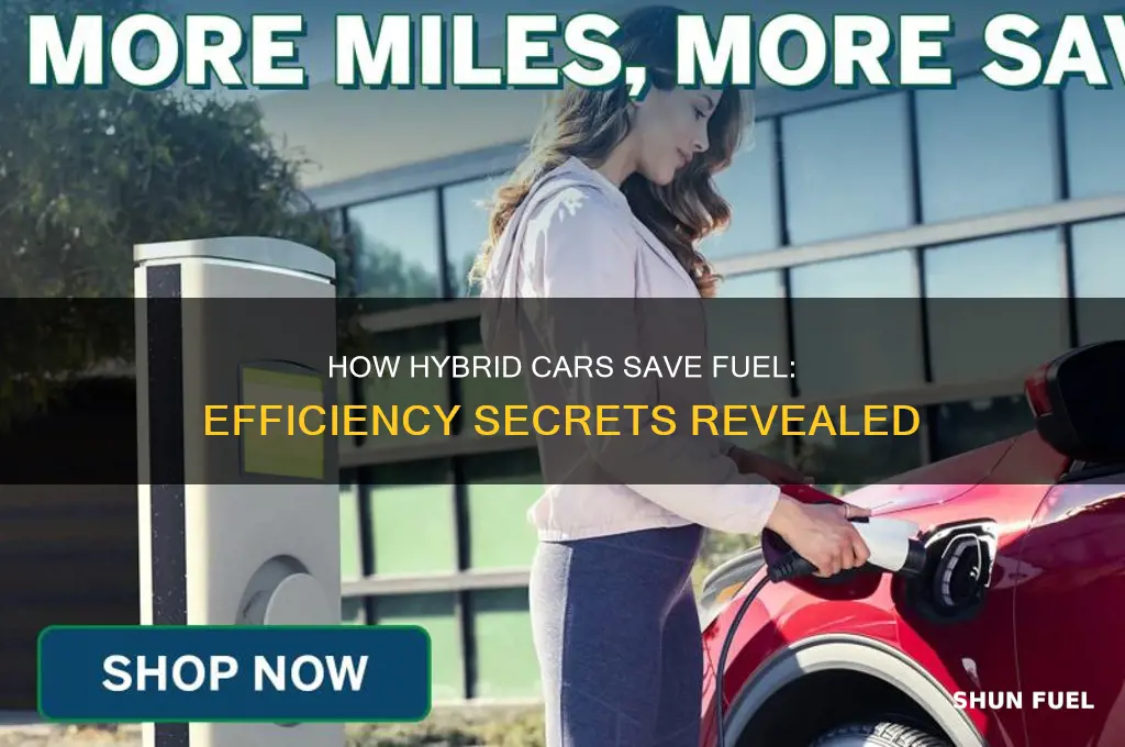 why do hybrid cars use less fuel