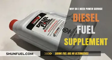 Power Service Diesel Fuel Supplement: Why It's Essential