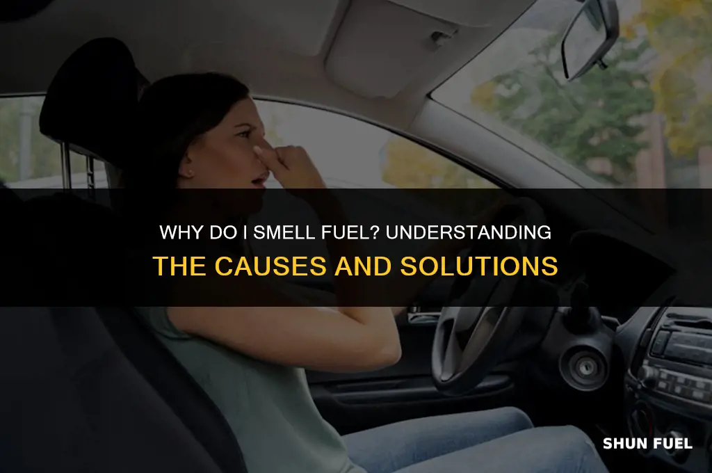 why do i smell fuel