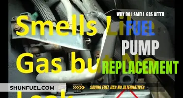 Troubleshooting Gas Smell After Fuel Pump Replacement