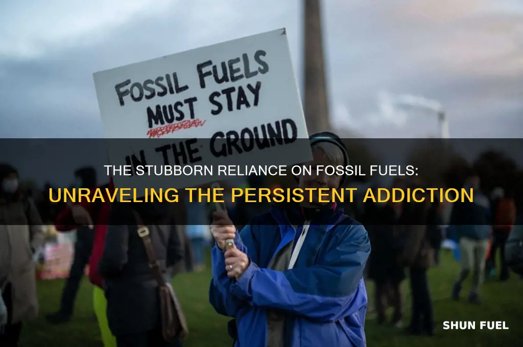 why do people keep burning fossil fuels