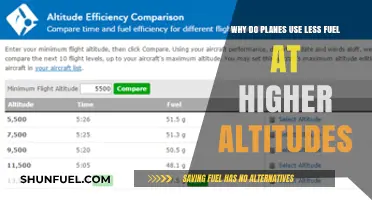 Flying Higher, Saving Fuel: The Altitude Advantage for Planes