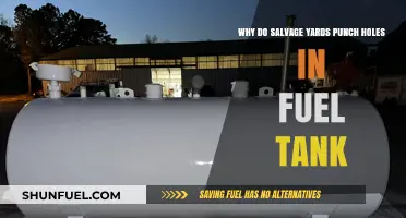 Salvage Yards: Fuel Tank Holes, Why?