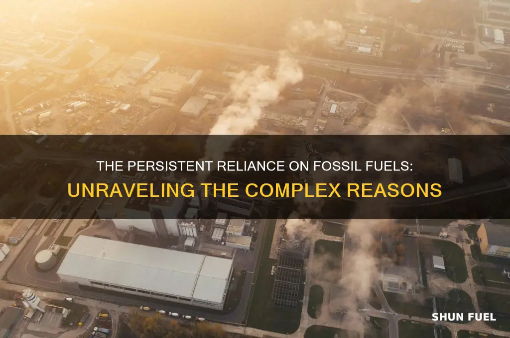 why do we continue to burn fossil fuels