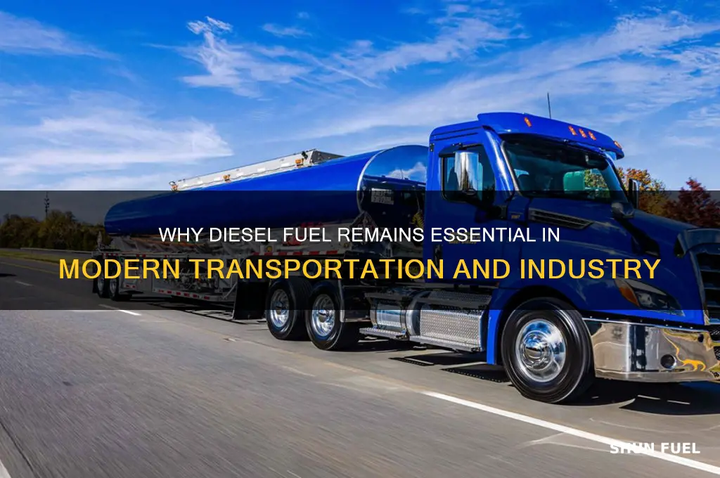 why do we use diesel fuel