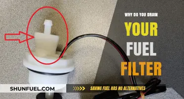 Draining Fuel Filters: Preventing Engine Damage and Performance Issues