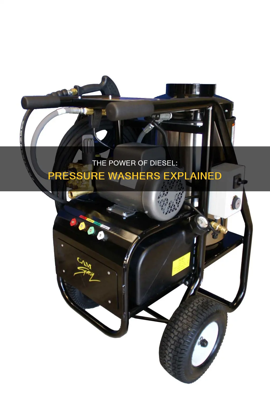 why do you need diesel fuel in a pressure washer