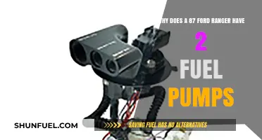 Ford Ranger's Dual Fuel Pumps: Uncovering the 1987 Model's Unique Design