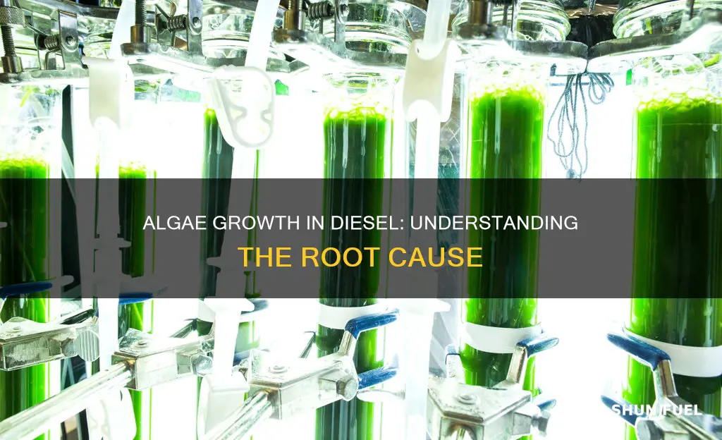 why does algae grow in diesel fuel