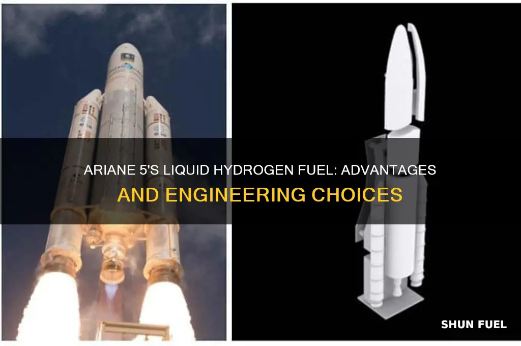 why does ariane 5 use liquid hydrogen as fuel
