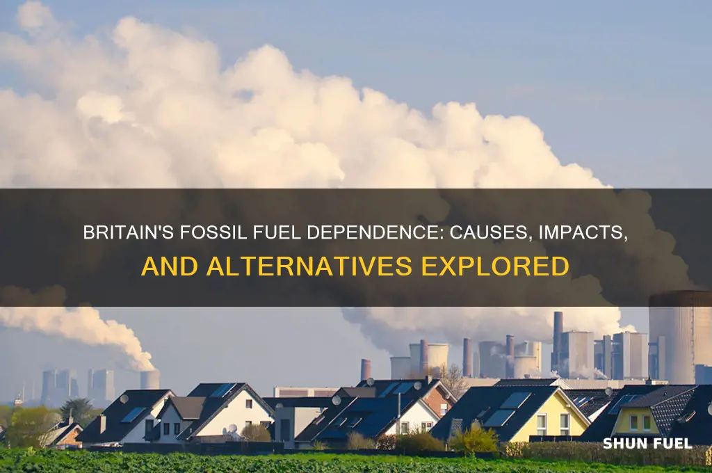 why does britain rely on fossil fuels