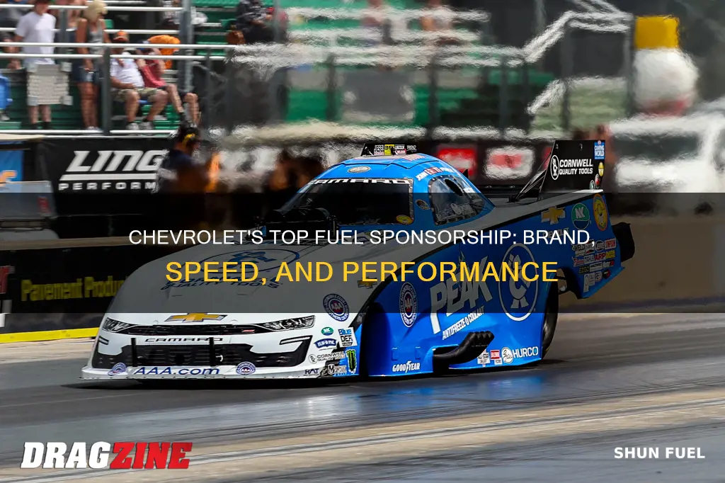 why does chevrolet sponsor top fuel cars