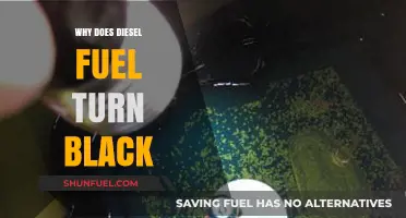 How Diesel Fuel Turns Black: Understanding the Process
