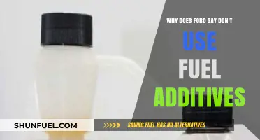 Ford's Warning: Why Fuel Additives May Harm Your Engine