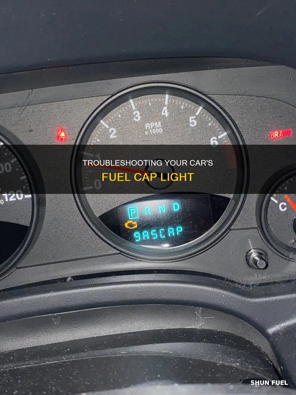why does fuel cap light come on car