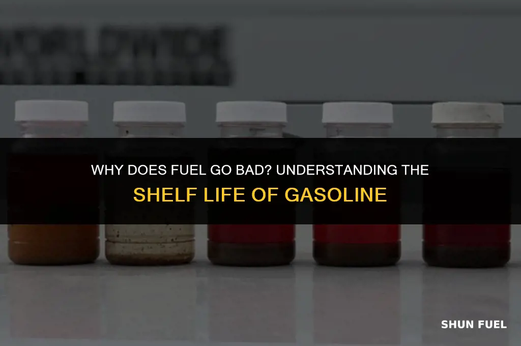 why does fuel go bad