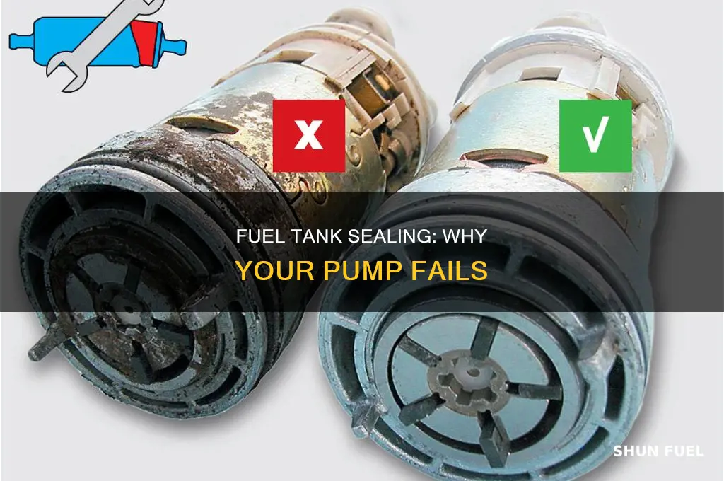 why does fuel pump fail when i seal fuel tank