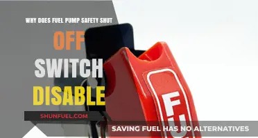 Why Fuel Pump Safety Shut Off Switch Disables: Causes and Fixes
