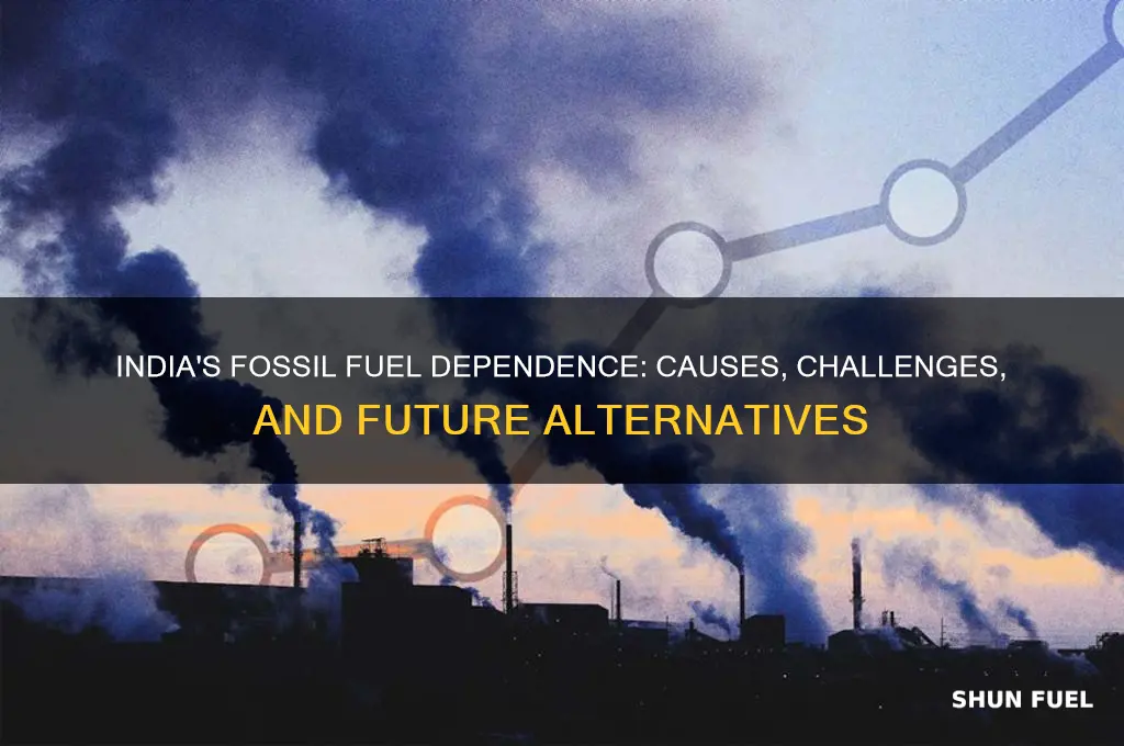 why does india rely on fossil fuels