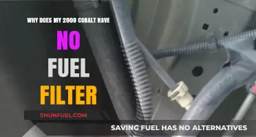 Cobalt Cars: No Fuel Filter Required