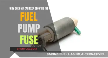 Car Fuel Pump Fuse Blows: Common Causes and Solutions