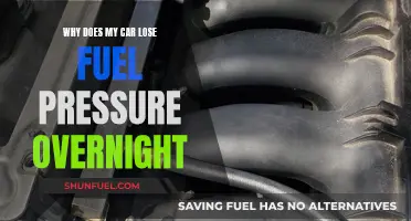 Troubleshooting Car Fuel Pressure Loss Overnight