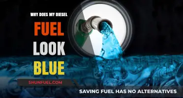 What Makes Diesel Fuel Appear Blue?