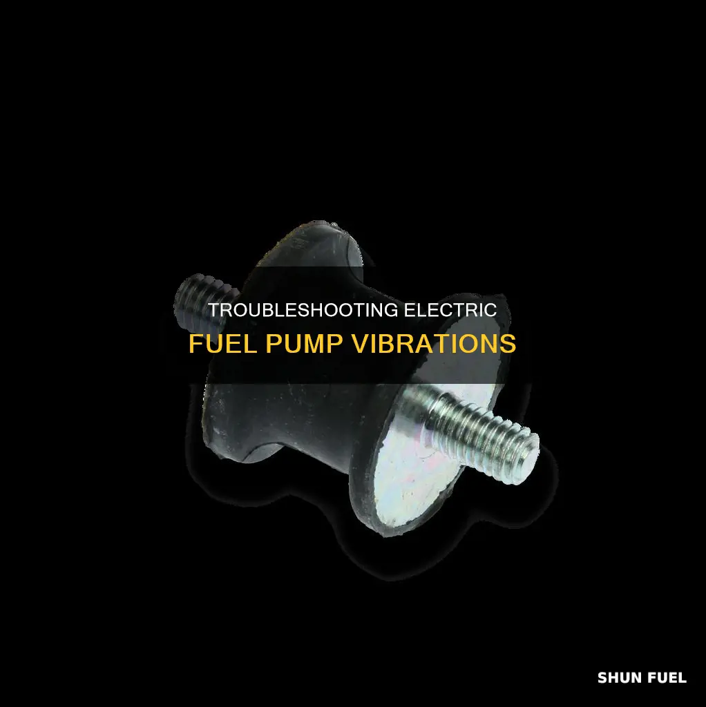 why does my electric fuel pump vibrate so much