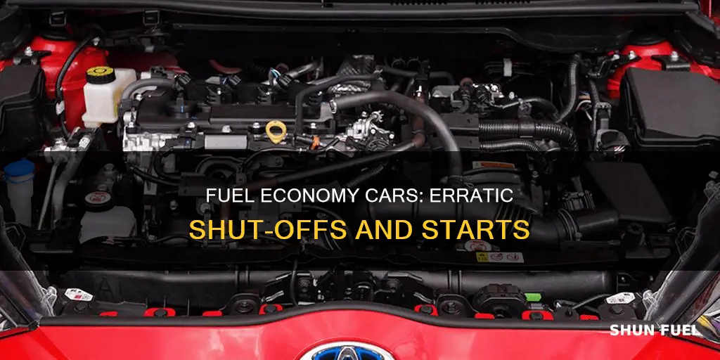 why does my fuel economy car turn off and on