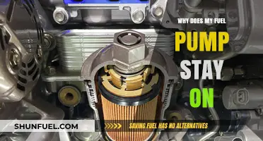 Why Your Fuel Pump Stays On: Causes and Solutions Explained