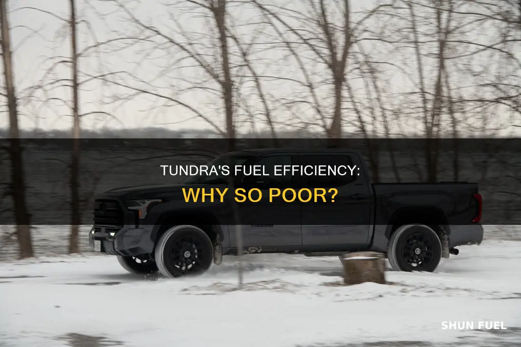 why does my tundra waste so much fuel