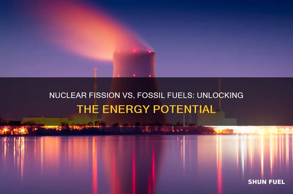 why does nuclear fission release more energy than fossil fuels