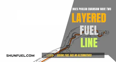 Poulan Chainsaw's Double Fuel Line: Why the Extra Layer?