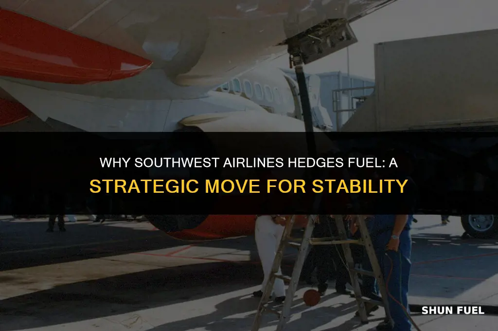 why does southwest hedge fuel