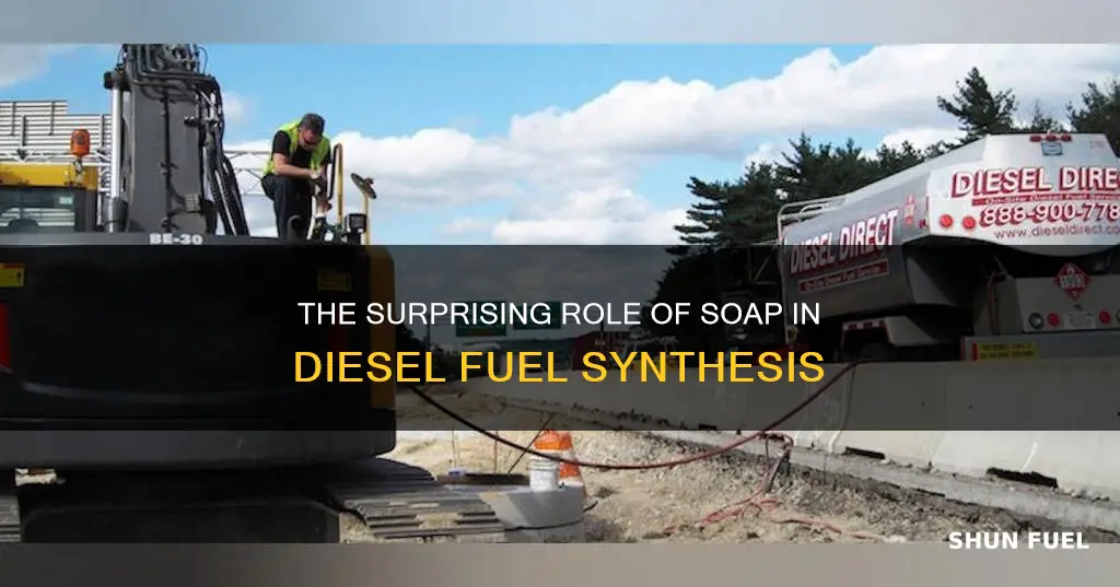 why does the synthesis of diesel fuel make soap
