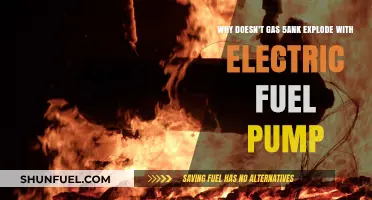Why Gas Tanks Don't Explode with Electric Fuel Pumps Explained
