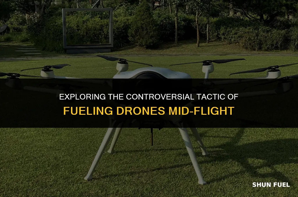 why drop fuel on drone