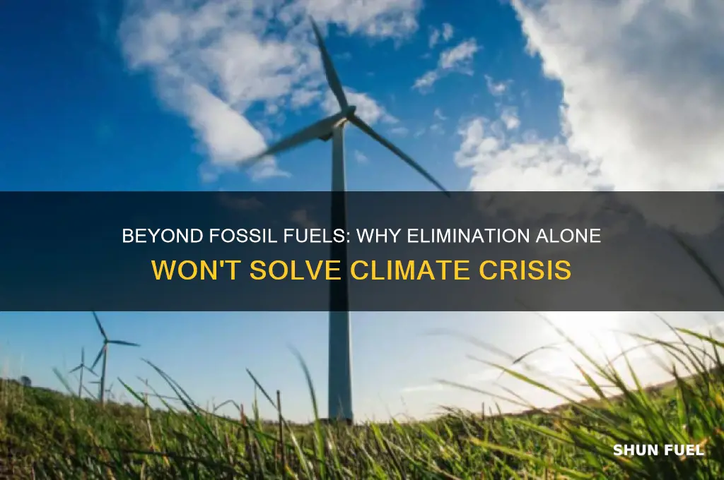 why eliminating fossil fuels wont do anything