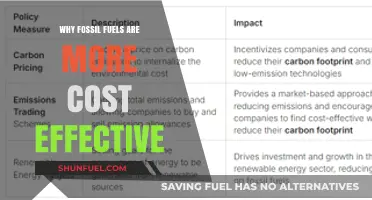 Fossil Fuels: The Cost-Effective Energy Choice for Modern Needs