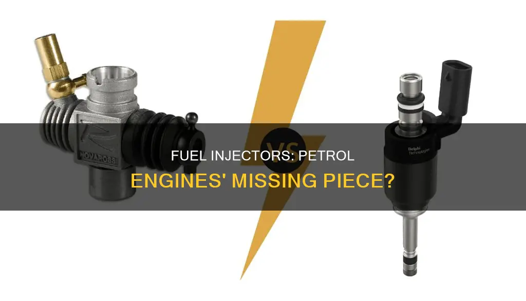 why fuel injector is not used in petrol engine