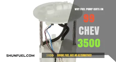 Why Your 99 Chevy 3500 Fuel Pump Suddenly Stops Working