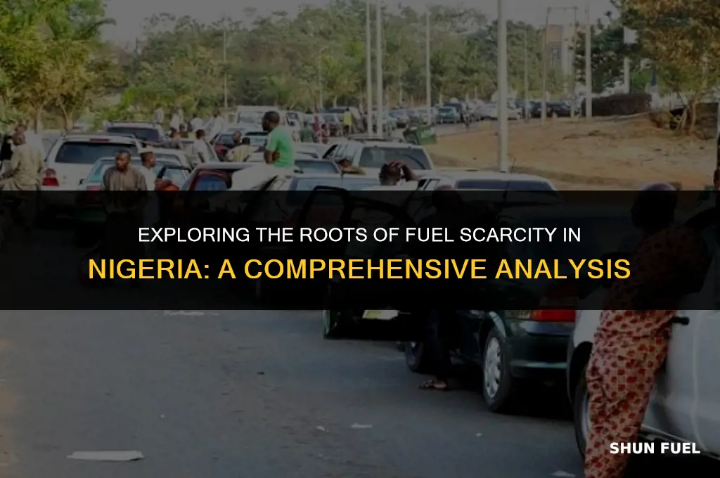 why fuel scarcity in nigeria