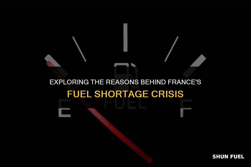 why fuel shortage in france