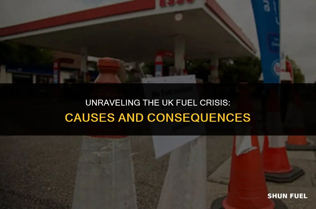 why fuel shortage in uk