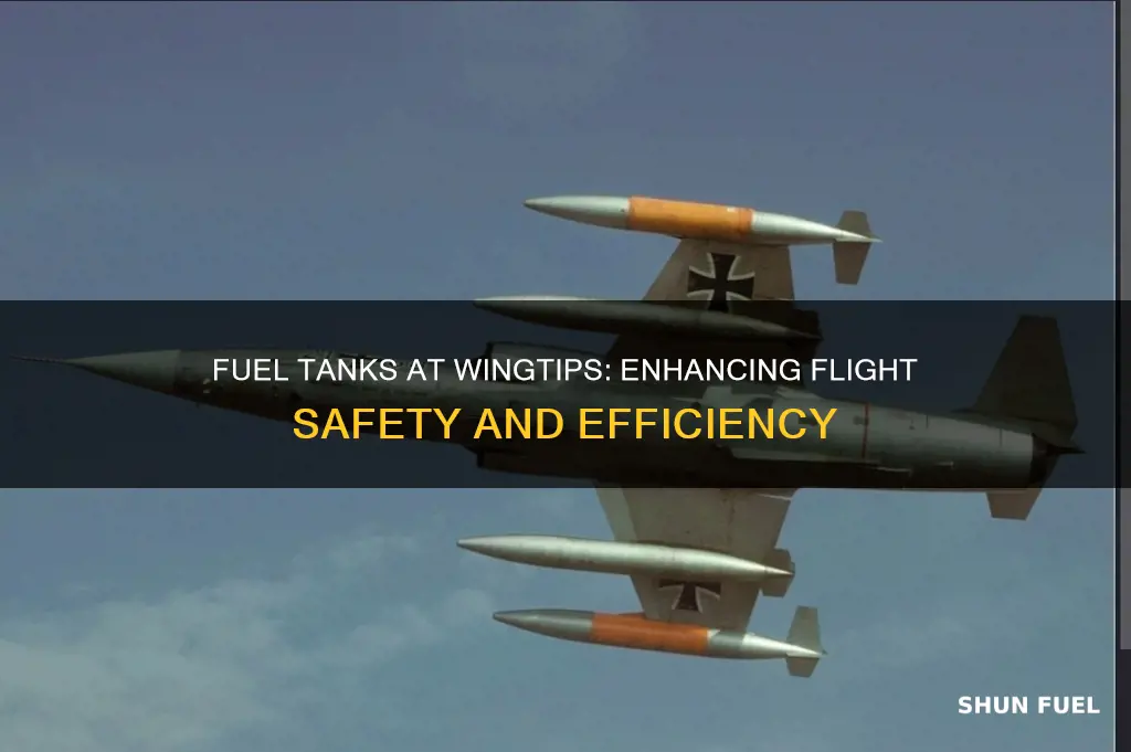 why fuel tanks at the wingtips